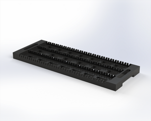 500610 - Test Panel Tray, 8.5" x 23", 6 deg, std. slot